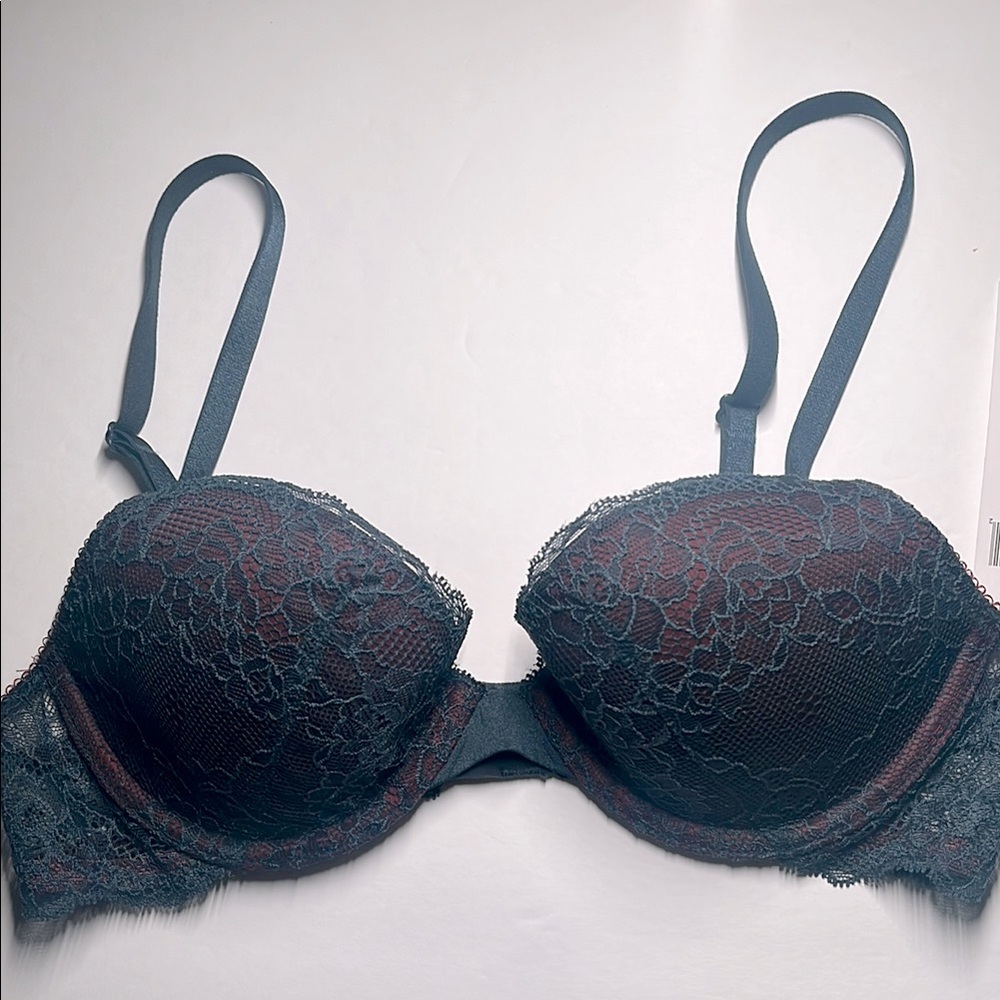 BCBGeneration Lace Underwire Bra - Black